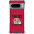 NFL San Francisco 49ers Helmet Google Pixel 8 Pro Clear Case